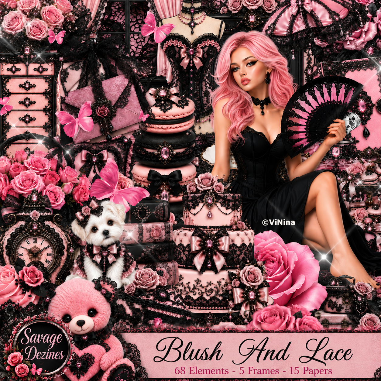 (image for) Blush and Lace Kit Match